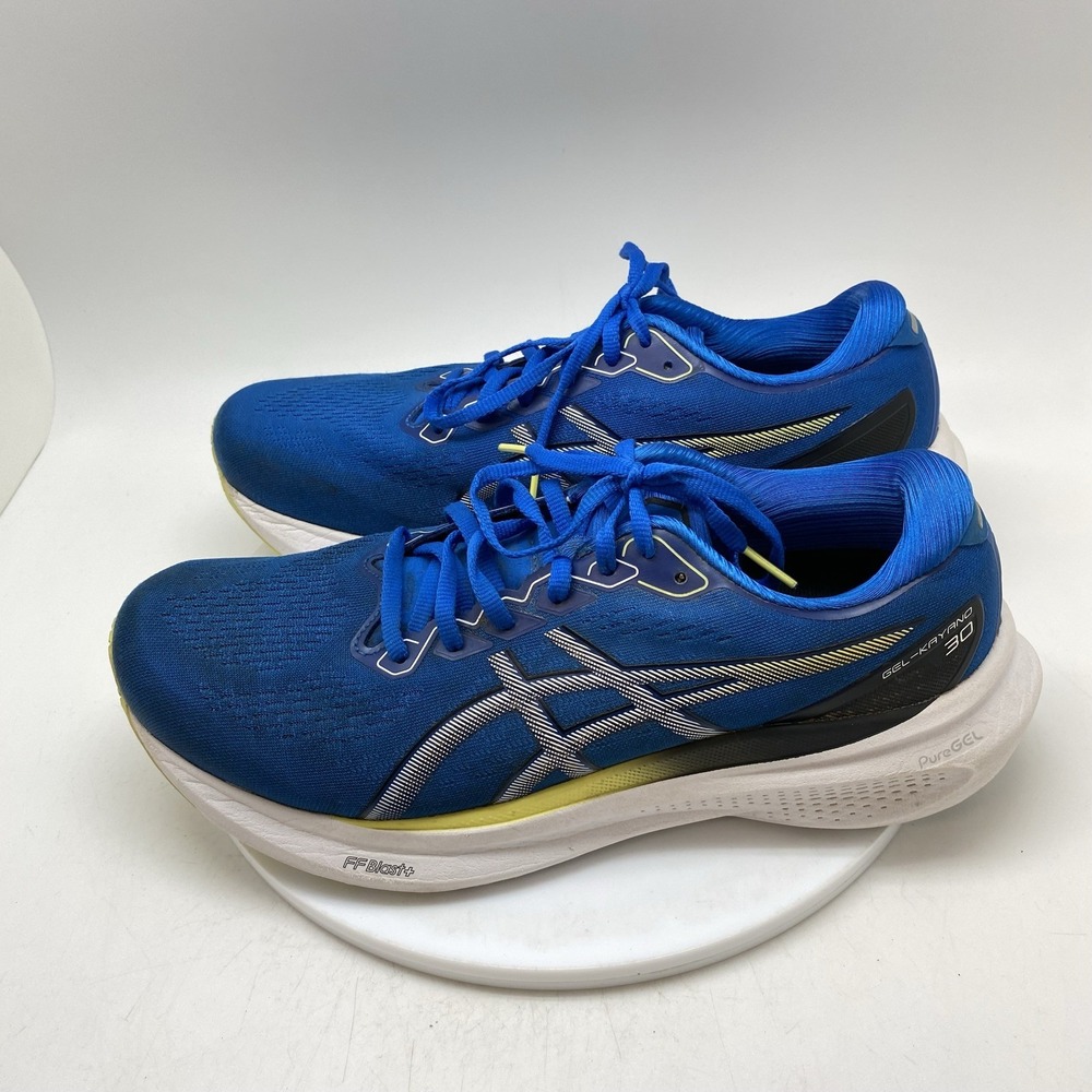 Asics Sneakers Mens 10.5 Gel Kayano 30 1011B548 Blue Running Athletic Shoes - Picture 3 of 10